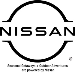 nissan seasonal getaway logo