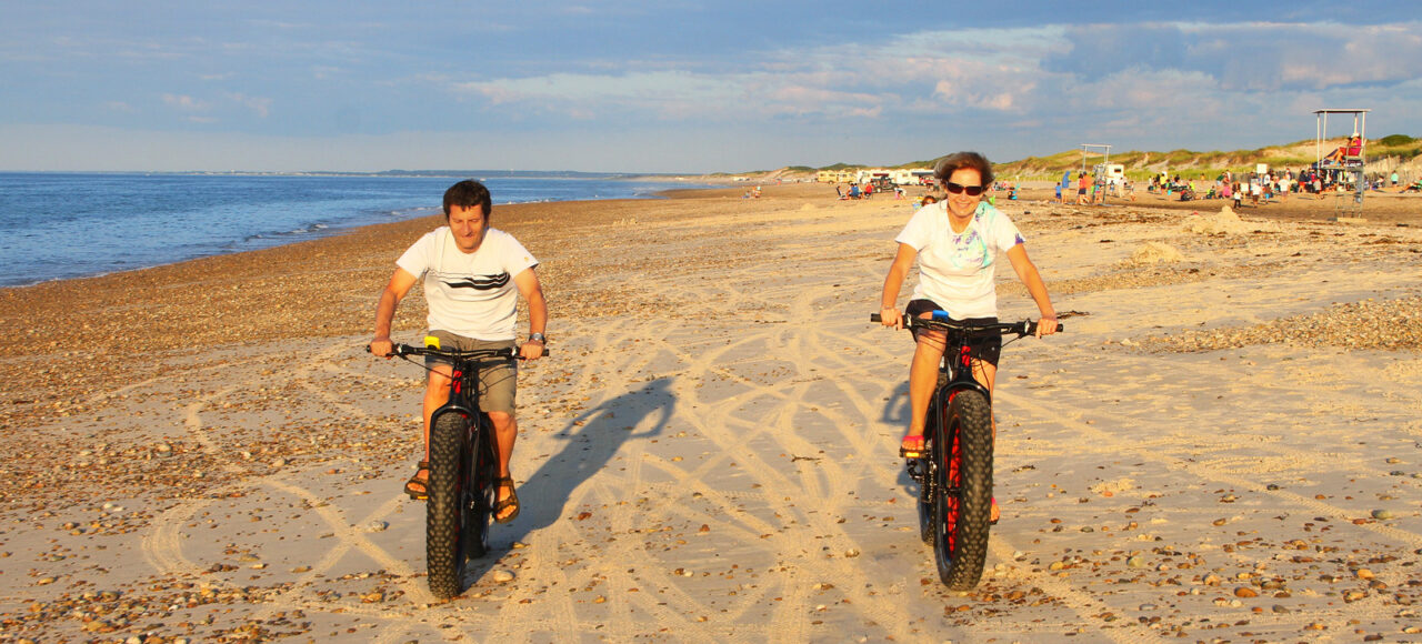 sandy neck beach fat tire biking paul scharff